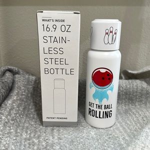 h2go Lodge stainless steel thermal bottle